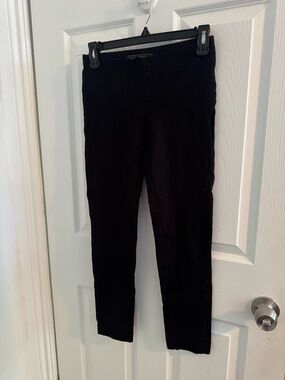 BCBGMaxAzria Black Slim Tapered womens Pants/leggings